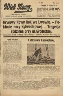 Wiek Nowy : popularny dziennik ilustrowany. 1929, nr 8259