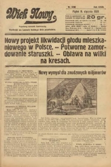 Wiek Nowy : popularny dziennik ilustrowany. 1929, nr 8266