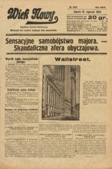 Wiek Nowy : popularny dziennik ilustrowany. 1929, nr 8273