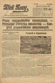 Wiek Nowy : popularny dziennik ilustrowany. 1929, nr 8275