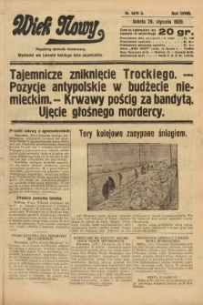 Wiek Nowy : popularny dziennik ilustrowany. 1929, nr 8279