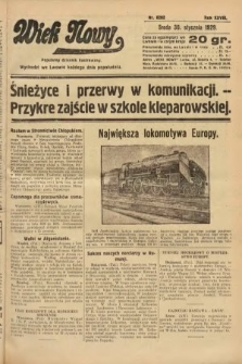 Wiek Nowy : popularny dziennik ilustrowany. 1929, nr 8282