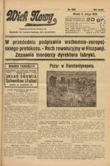 Wiek Nowy : popularny dziennik ilustrowany. 1929, nr 8286