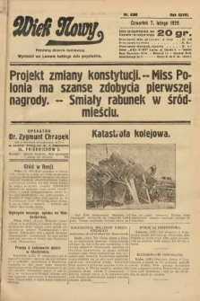 Wiek Nowy : popularny dziennik ilustrowany. 1929, nr 8288