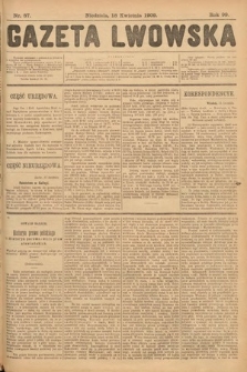 Gazeta Lwowska. 1909, nr 87