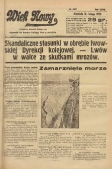 Wiek Nowy : popularny dziennik ilustrowany. 1929, nr 8297