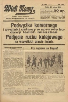 Wiek Nowy : popularny dziennik ilustrowany. 1929, nr 8301
