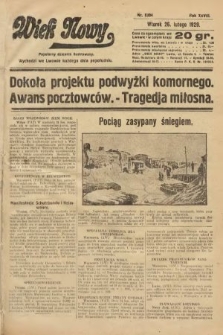 Wiek Nowy : popularny dziennik ilustrowany. 1929, nr 8304