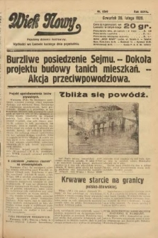 Wiek Nowy : popularny dziennik ilustrowany. 1929, nr 8306