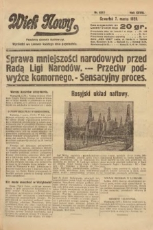 Wiek Nowy : popularny dziennik ilustrowany. 1929, nr 8312