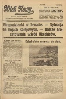 Wiek Nowy : popularny dziennik ilustrowany. 1929, nr 8317