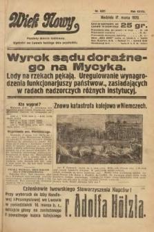 Wiek Nowy : popularny dziennik ilustrowany. 1929, nr 8321