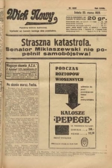Wiek Nowy : popularny dziennik ilustrowany. 1929, nr 8326