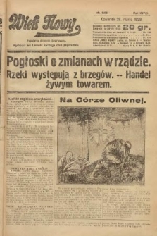 Wiek Nowy : popularny dziennik ilustrowany. 1929, nr 8330