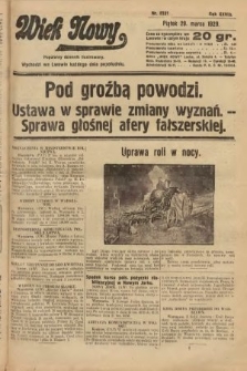 Wiek Nowy : popularny dziennik ilustrowany. 1929, nr 8331