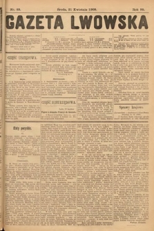 Gazeta Lwowska. 1909, nr 89