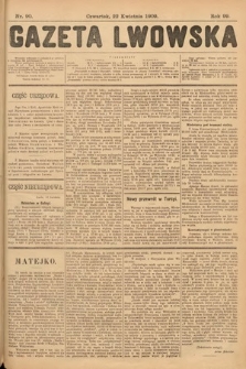 Gazeta Lwowska. 1909, nr 90