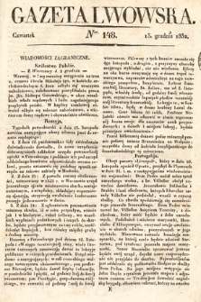 Gazeta Lwowska. 1832, nr 148