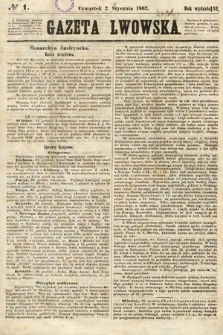 Gazeta Lwowska. 1862, nr 1