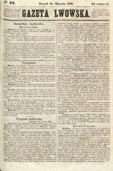 Gazeta Lwowska. 1862, nr 22