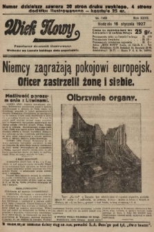 Wiek Nowy : popularny dziennik ilustrowany. 1927, nr 7669