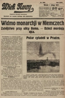 Wiek Nowy : popularny dziennik ilustrowany. 1927, nr 7682
