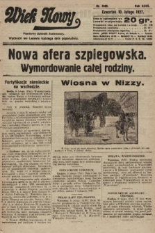 Wiek Nowy : popularny dziennik ilustrowany. 1927, nr 7689