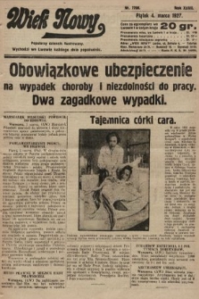 Wiek Nowy : popularny dziennik ilustrowany. 1927, nr 7708