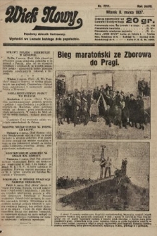 Wiek Nowy : popularny dziennik ilustrowany. 1927, nr 7711