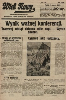 Wiek Nowy : popularny dziennik ilustrowany. 1927, nr 7714