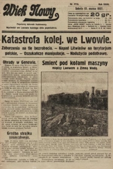Wiek Nowy : popularny dziennik ilustrowany. 1927, nr 7715