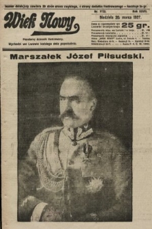 Wiek Nowy : popularny dziennik ilustrowany. 1927, nr 7722