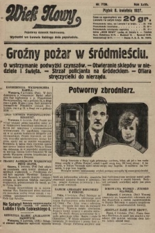 Wiek Nowy : popularny dziennik ilustrowany. 1927, nr 7738