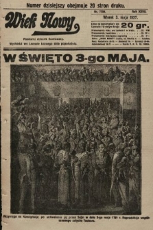 Wiek Nowy : popularny dziennik ilustrowany. 1927, nr 7758