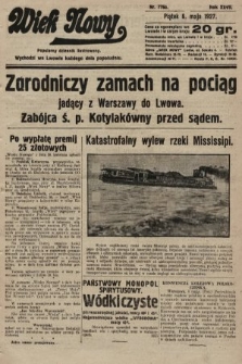 Wiek Nowy : popularny dziennik ilustrowany. 1927, nr 7760