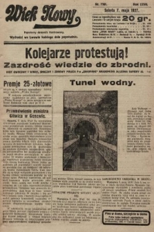 Wiek Nowy : popularny dziennik ilustrowany. 1927, nr 7761