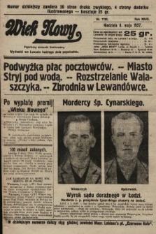 Wiek Nowy : popularny dziennik ilustrowany. 1927, nr 7762