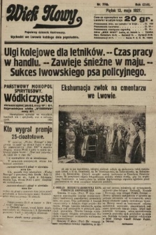 Wiek Nowy : popularny dziennik ilustrowany. 1927, nr 7766