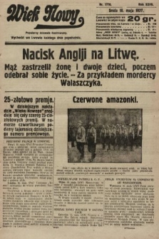 Wiek Nowy : popularny dziennik ilustrowany. 1927, nr 7770