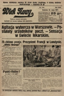 Wiek Nowy : popularny dziennik ilustrowany. 1927, nr 7774