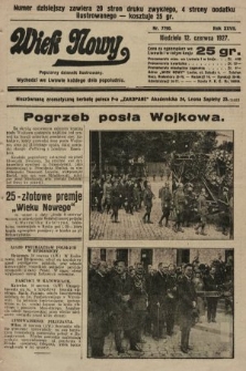 Wiek Nowy : popularny dziennik ilustrowany. 1927, nr 7790