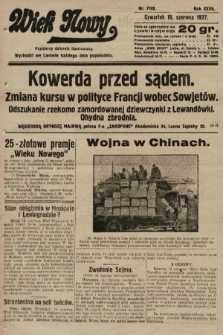 Wiek Nowy : popularny dziennik ilustrowany. 1927, nr 7793