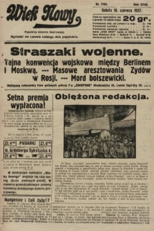 Wiek Nowy : popularny dziennik ilustrowany. 1927, nr 7794