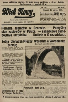 Wiek Nowy : popularny dziennik ilustrowany. 1927, nr 7795