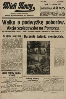 Wiek Nowy : popularny dziennik ilustrowany. 1927, nr 7799