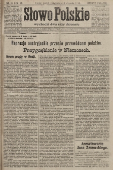 Słowo Polskie (wydanie poranne). 1915, nr 11