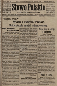 Słowo Polskie (wydanie poranne). 1915, nr 15
