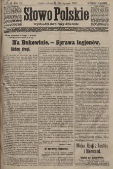 Słowo Polskie (wydanie poranne). 1915, nr 49