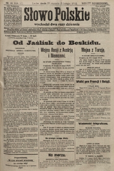 Słowo Polskie (wydanie popołudniowe). 1915, nr 55
