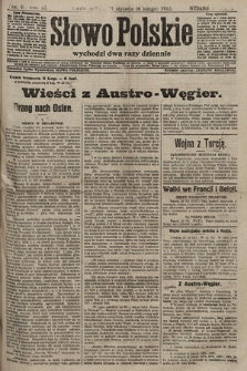 Słowo Polskie (wydanie popołudniowe). 1915, nr 61